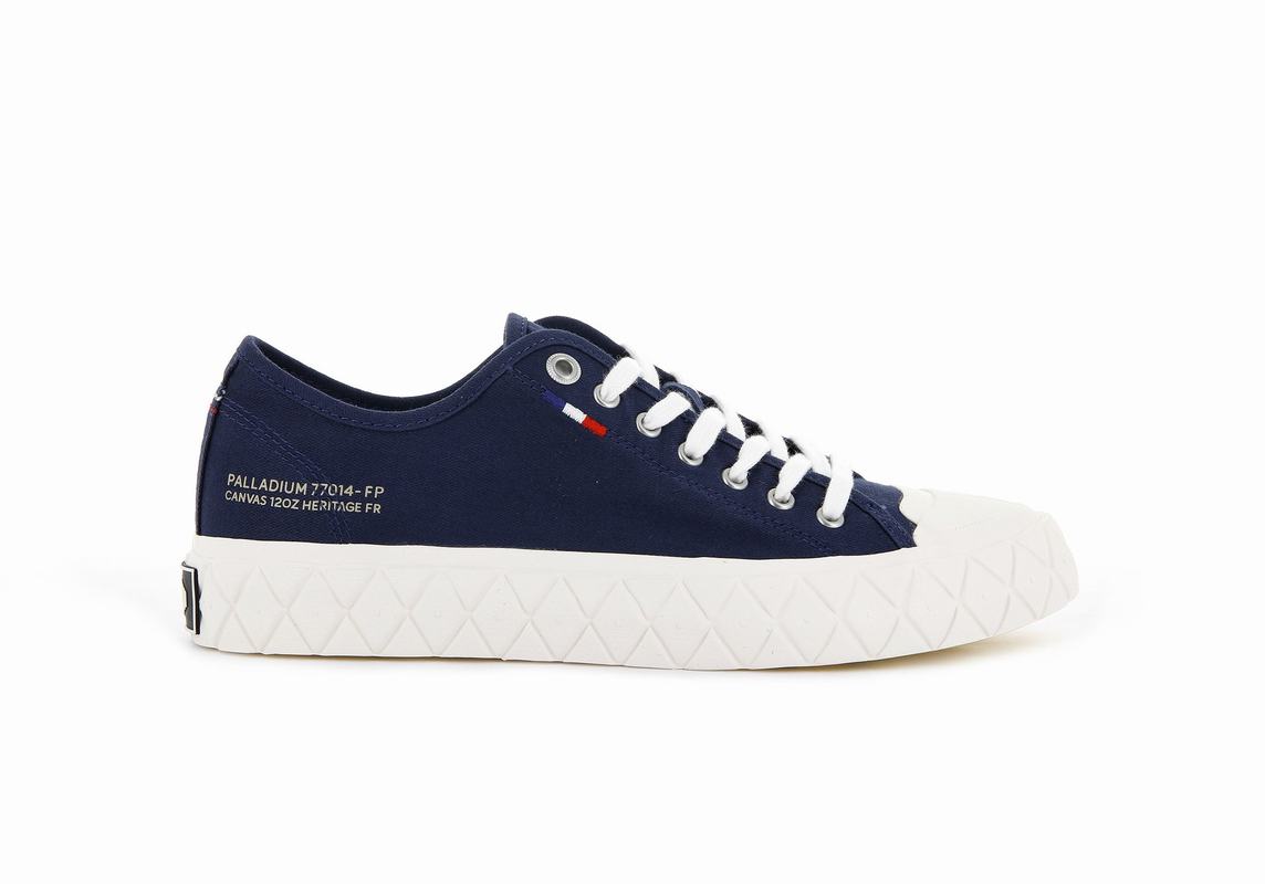 Zapatos Palladium Palla Ace Canvas Bajas Mujer - Indigo ||RQBZ-27516||